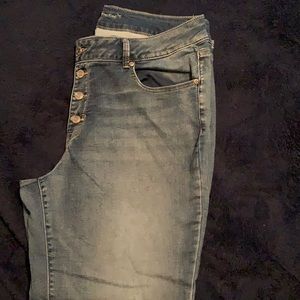 M jeans by Maurices high rise size 18W jeans. Like new.